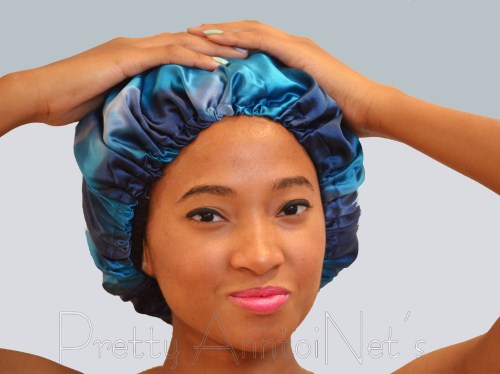 silk hair bonnet