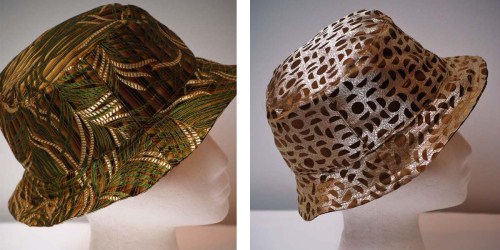 Silk Reversible Hat - Bambo & Spotted