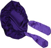Girls Silk Sleep Cap - Midnight