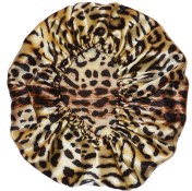 Charmeuse Print Bonnet - Leopard