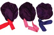Girls Silk Sleep Cap - Purple