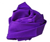 Silk Scarf- PurpleSapphire