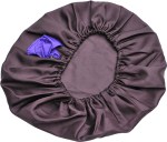 HabutaI Silk Bonnet-Rich Plum